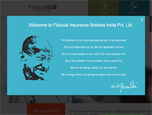 Tablet Screenshot of fiducial.in